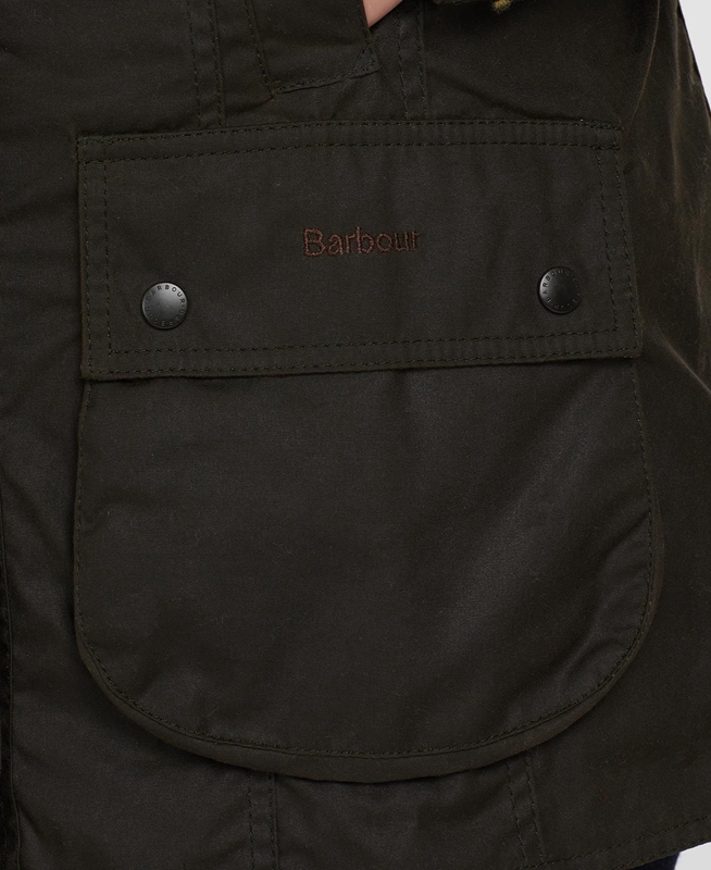 Chaqueta Encerada Barbour Classic Beadnell® Mujer Verde Oliva | 439128-FEC
