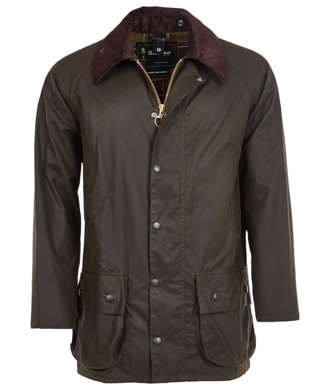 Chaqueta Encerada Barbour Classic Beaufort® Hombre Verde Oliva | 741823-FOW