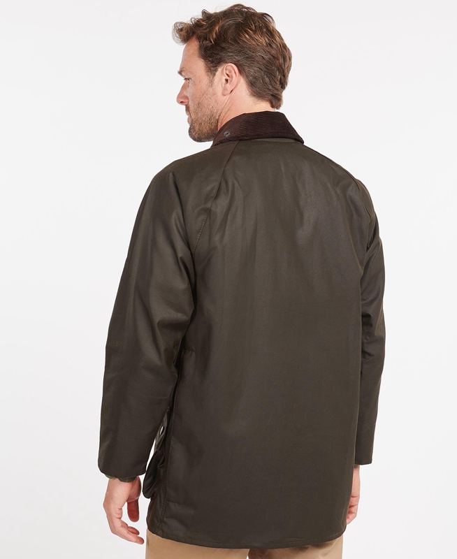 Chaqueta Encerada Barbour Classic Beaufort® Hombre Verde Oliva | 741823-FOW