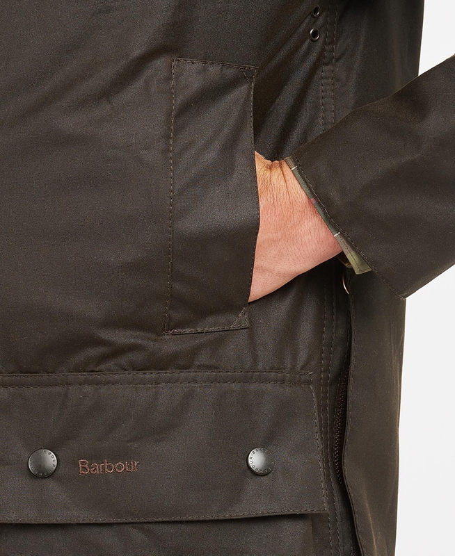 Chaqueta Encerada Barbour Classic Beaufort® Hombre Verde Oliva | 741823-FOW