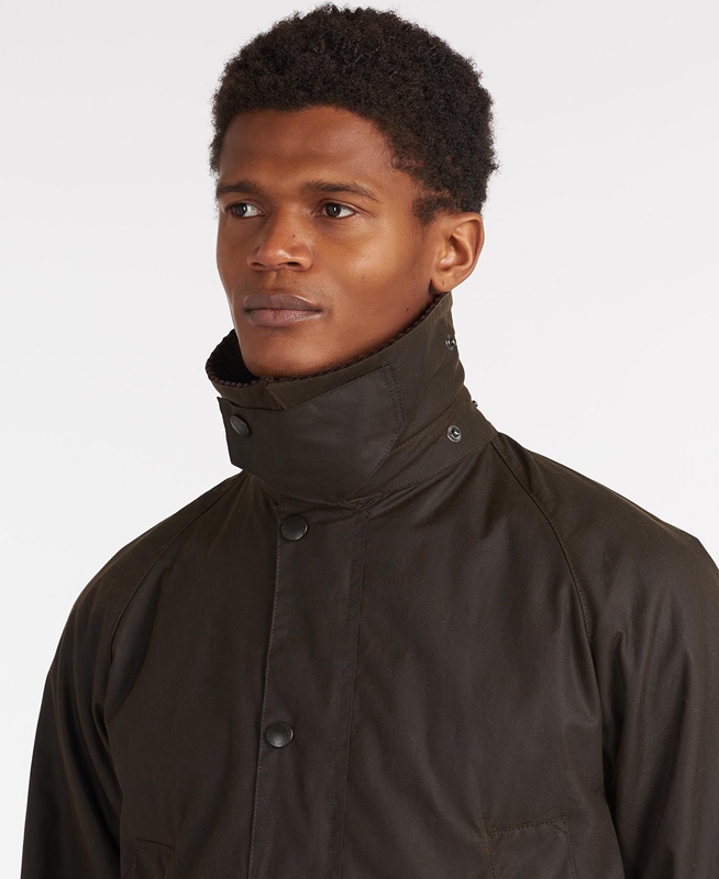 Chaqueta Encerada Barbour Classic Bedale® Hombre Negras | 679508-NZY