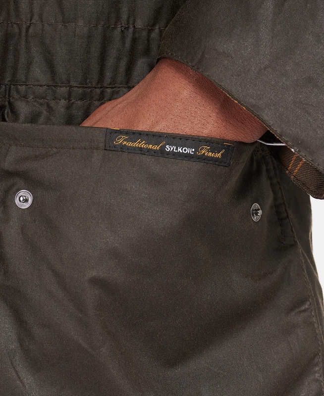 Chaqueta Encerada Barbour Classic Durham® Hombre Verde Oliva | 312689-UNA