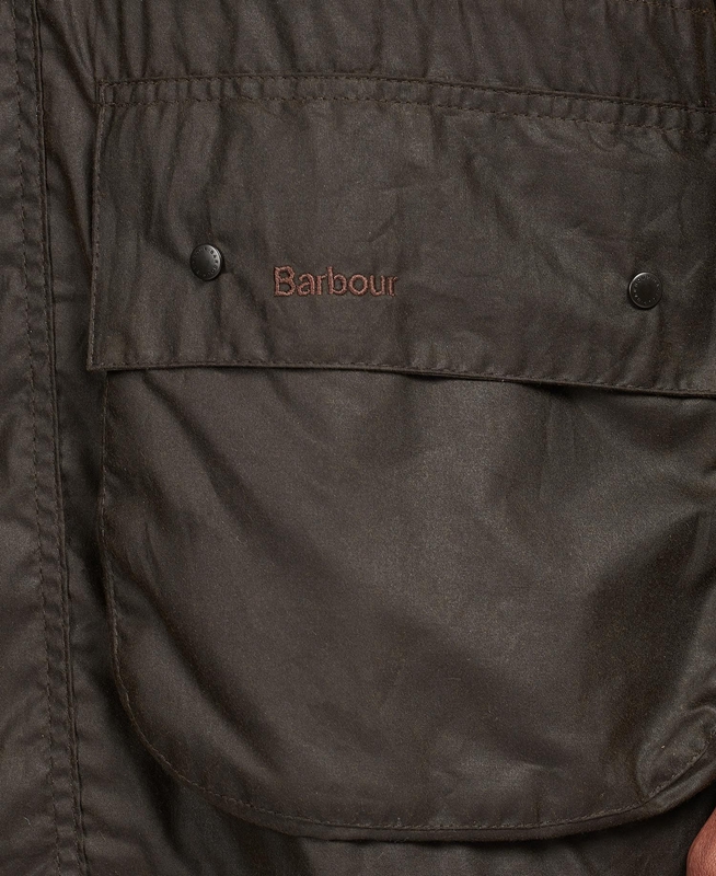 Chaqueta Encerada Barbour Classic Durham® Hombre Verde Oliva | 312689-UNA