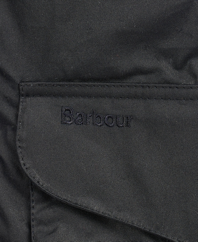 Chaqueta Encerada Barbour Hereford Hombre Azules | 953240-EZX