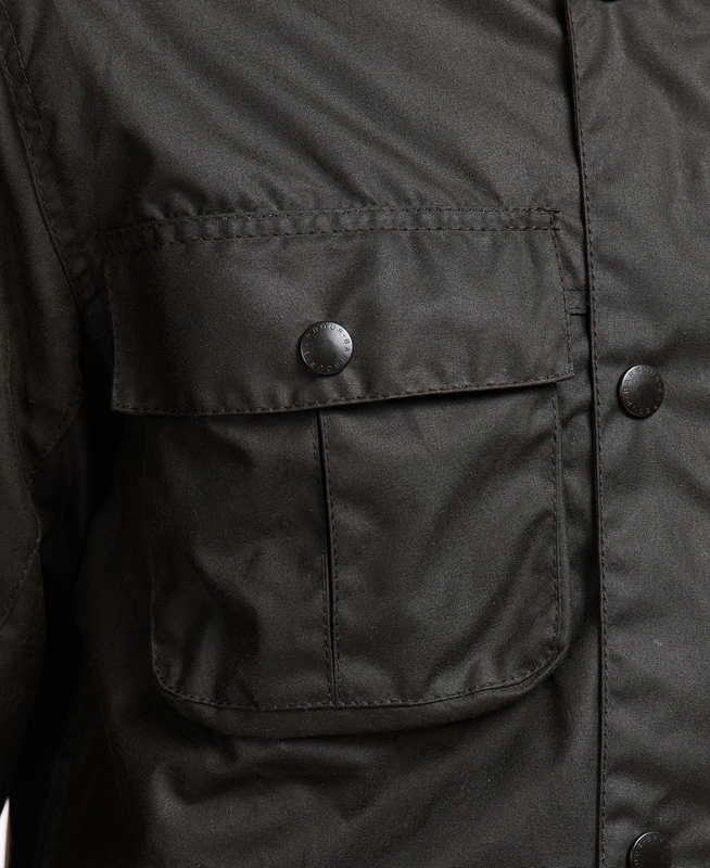 Chaqueta Encerada Barbour Trooper Hombre Verde Oliva | 308965-LSG