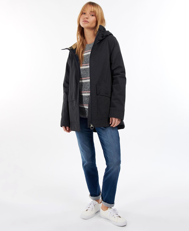 Chaqueta Impermeable Barbour Armeria Mujer Azul Marino | 791852-LIB