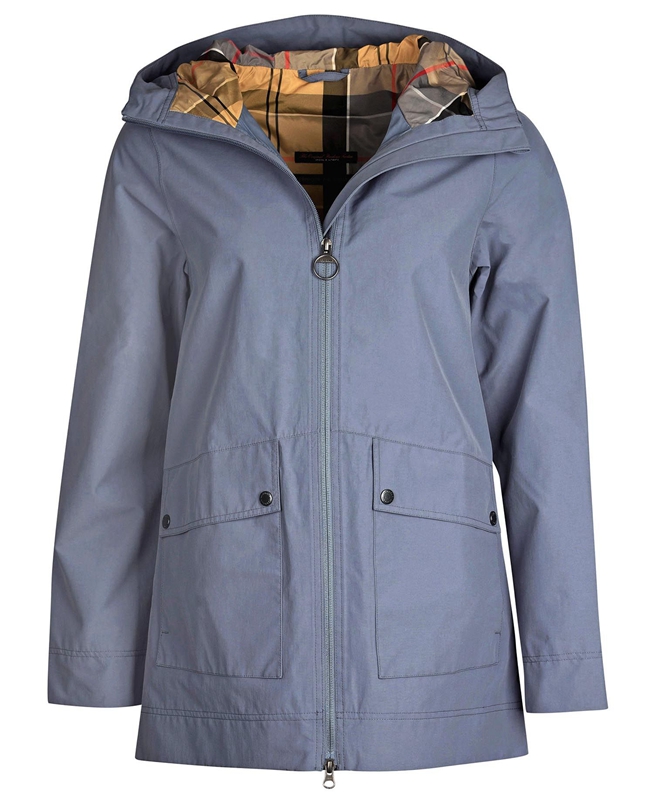 Chaqueta Impermeable Barbour Armeria Mujer Azules | 972546-BRF