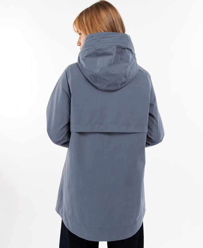 Chaqueta Impermeable Barbour Armeria Mujer Azules | 972546-BRF