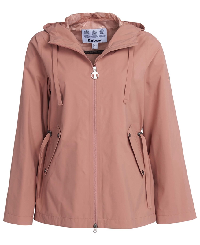 Chaqueta Impermeable Barbour Budle Mujer Naranjas | 048632-TAH