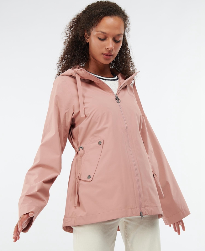 Chaqueta Impermeable Barbour Budle Mujer Naranjas | 048632-TAH