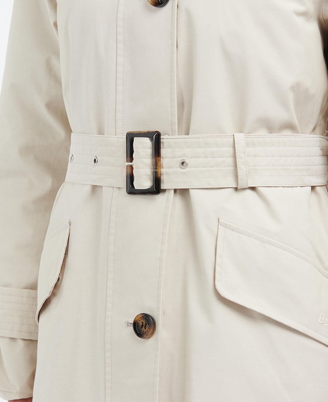 Chaqueta Impermeable Barbour Camilla Mujer Beige | 845619-ZEO