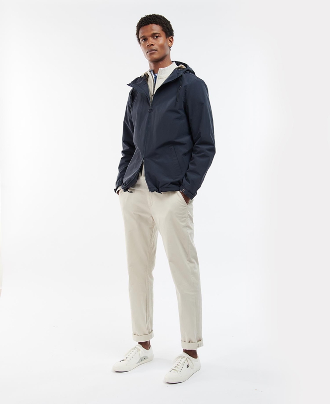 Chaqueta Impermeable Barbour Dillon Hombre Azul Marino | 054721-NIE