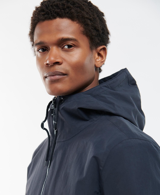Chaqueta Impermeable Barbour Dillon Hombre Azul Marino | 054721-NIE