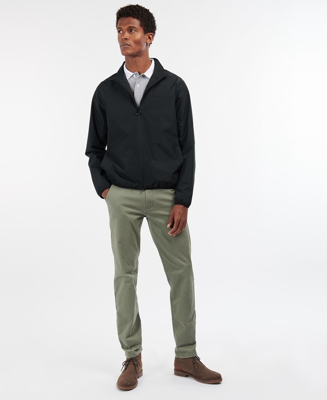 Chaqueta Impermeable Barbour Korbel Hombre Negras | 236185-JMR