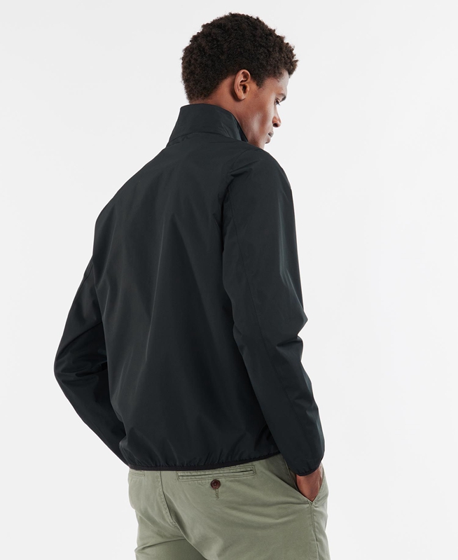Chaqueta Impermeable Barbour Korbel Hombre Negras | 236185-JMR