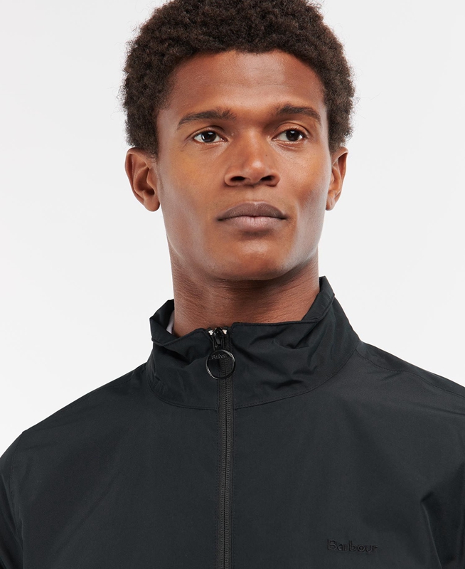 Chaqueta Impermeable Barbour Korbel Hombre Negras | 236185-JMR
