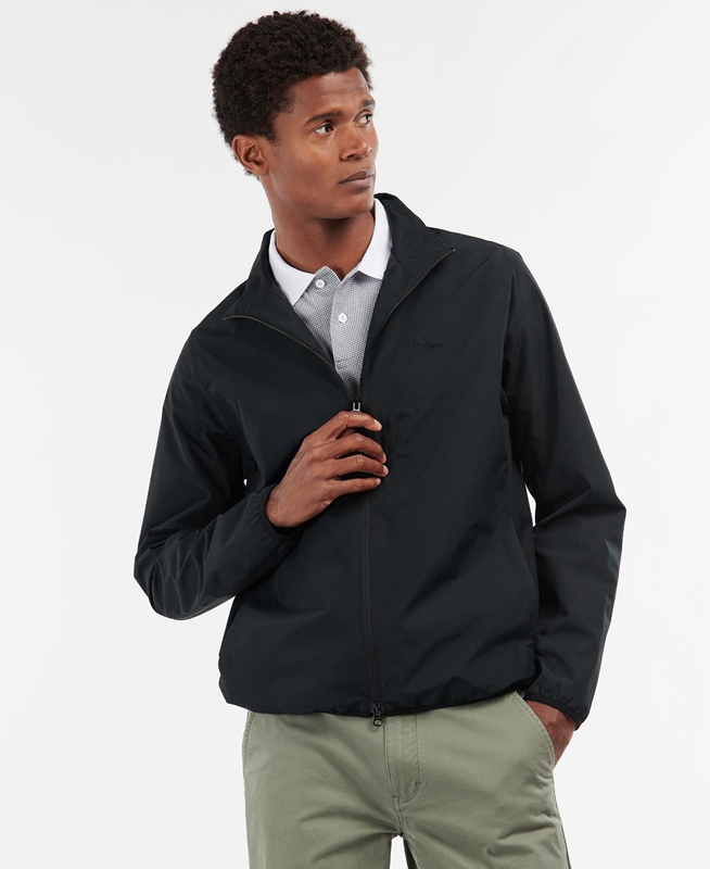 Chaqueta Impermeable Barbour Korbel Hombre Negras | 236185-JMR