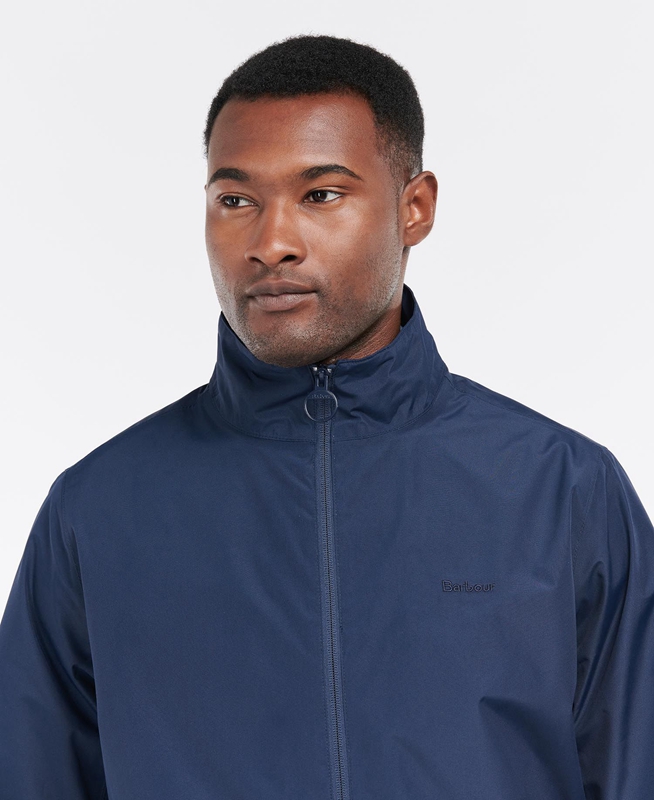 Chaqueta Impermeable Barbour Korbel Hombre Azul Marino | 637458-ZRK