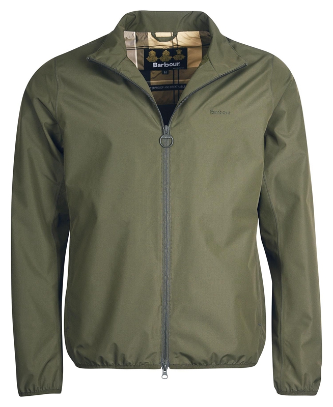 Chaqueta Impermeable Barbour Korbel Hombre Verde Oliva | 794318-KYE