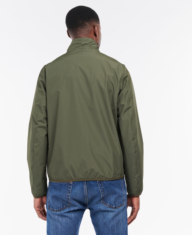 Chaqueta Impermeable Barbour Korbel Hombre Verde Oliva | 794318-KYE