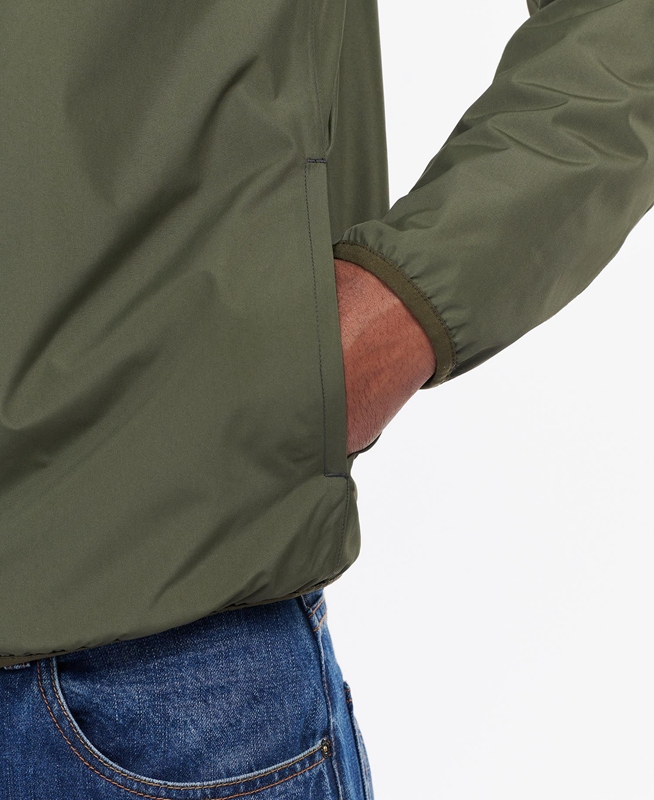 Chaqueta Impermeable Barbour Korbel Hombre Verde Oliva | 794318-KYE