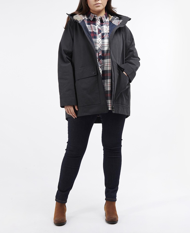 Chaqueta Impermeable Barbour Plus Armeria Mujer Azul Marino | 358614-SDR
