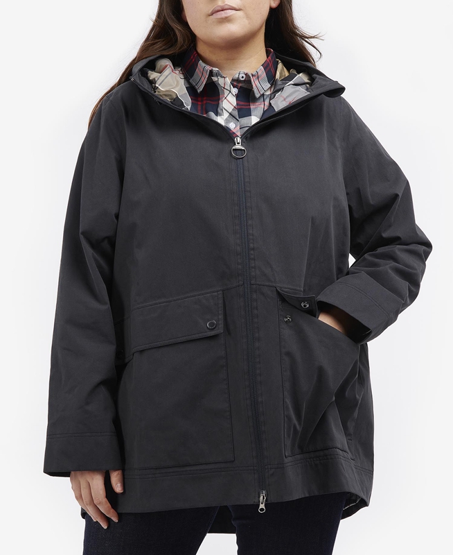 Chaqueta Impermeable Barbour Plus Armeria Mujer Azul Marino | 358614-SDR
