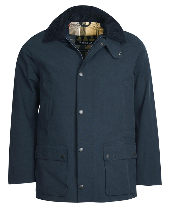 Chaqueta Impermeable Barbour Rokig Hombre Azul Marino | 953871-QEX