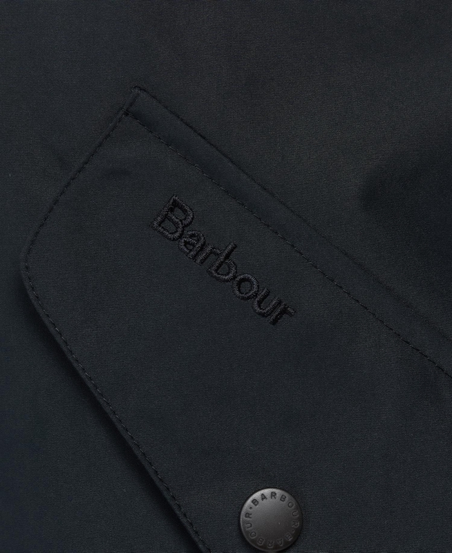 Chaqueta Impermeable Barbour Summer Chelsea Hombre Negras | 789234-HAY