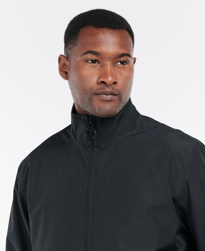 Chaqueta Impermeable Barbour Summer Chelsea Hombre Negras | 789234-HAY