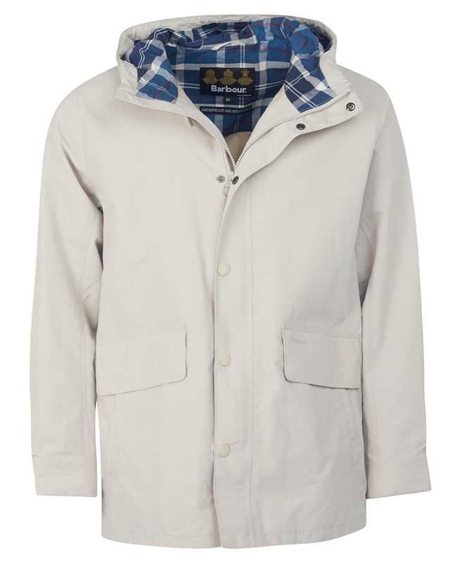 Chaqueta Impermeable Barbour Summer City Parka Hombre Beige | 615398-UES