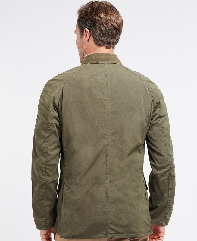Chaquetas Casuales Barbour Ashby Hombre Verde Oliva | 643051-VMZ