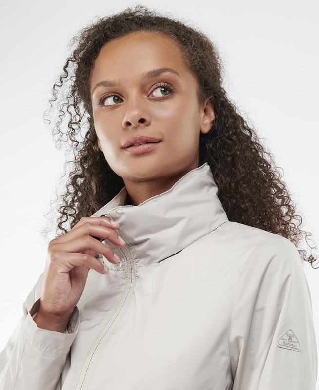 Chaquetas Casuales Barbour Campion Showerproof Mujer Gris | 716043-KRJ