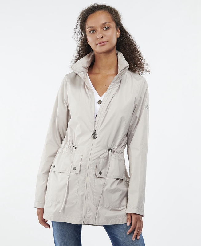 Chaquetas Casuales Barbour Campion Showerproof Mujer Gris | 716043-KRJ