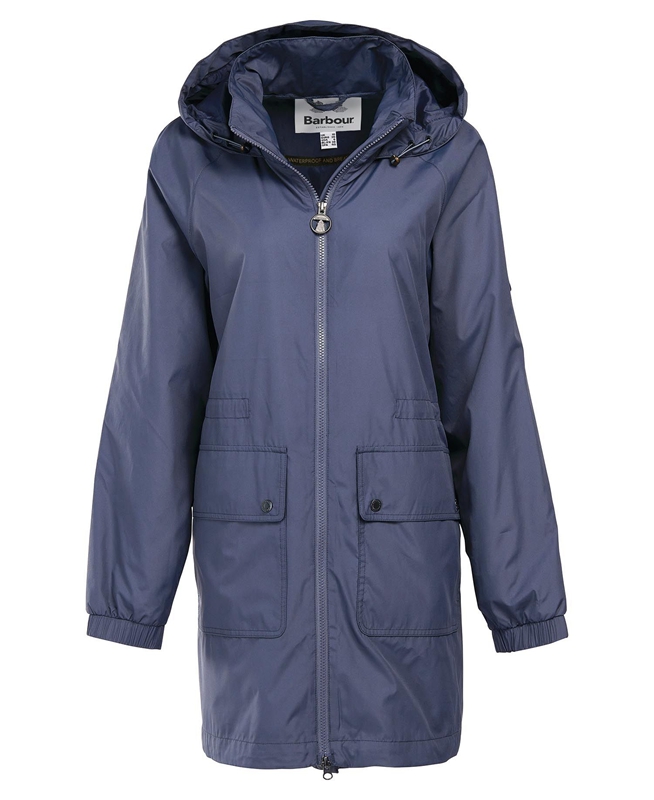 Chaquetas Casuales Barbour Sea Daisy Showerproof Mujer Azul Marino | 235680-BQF