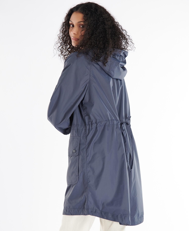Chaquetas Casuales Barbour Sea Daisy Showerproof Mujer Azul Marino | 235680-BQF
