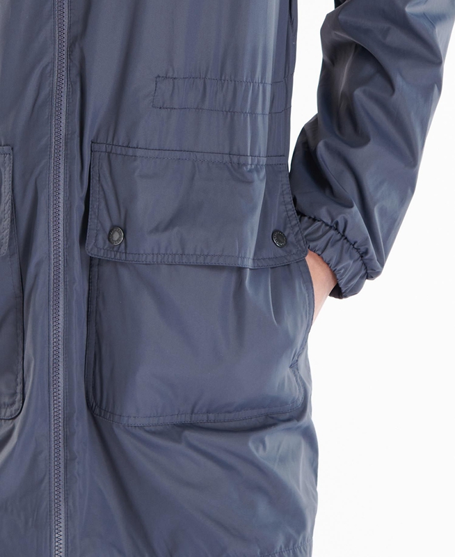 Chaquetas Casuales Barbour Sea Daisy Showerproof Mujer Azul Marino | 235680-BQF