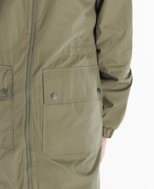 Chaquetas Casuales Barbour Sea Daisy Showerproof Mujer Verde Oliva | 769840-XPB