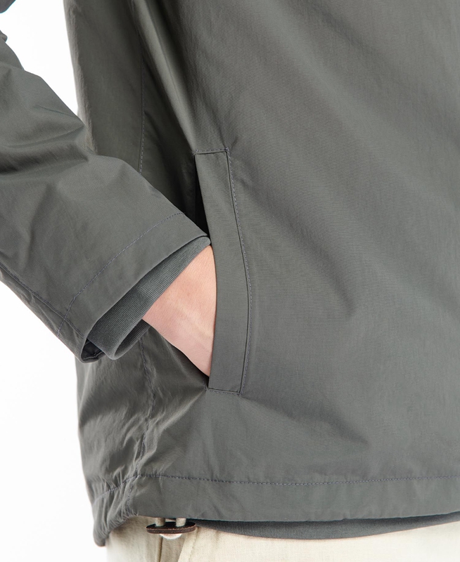 Chaquetas Casuales Barbour Selby Showerproof Hombre Gris | 045178-QFO
