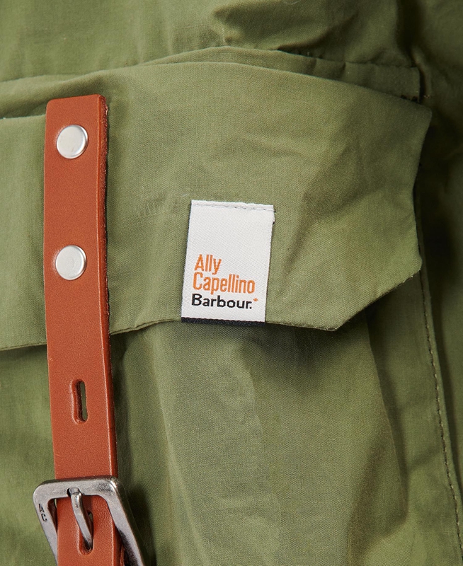 Chaquetas Casuales Barbour x Ally Capellino Tip Mujer Verde | 049327-HQO