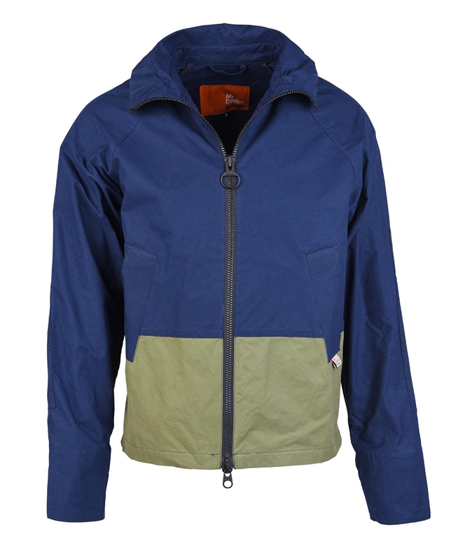 Chaquetas Casuales Barbour x Ally Capellino Hand Hombre Azul Marino | 082735-HPD
