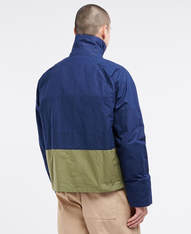 Chaquetas Casuales Barbour x Ally Capellino Hand Hombre Azul Marino | 082735-HPD