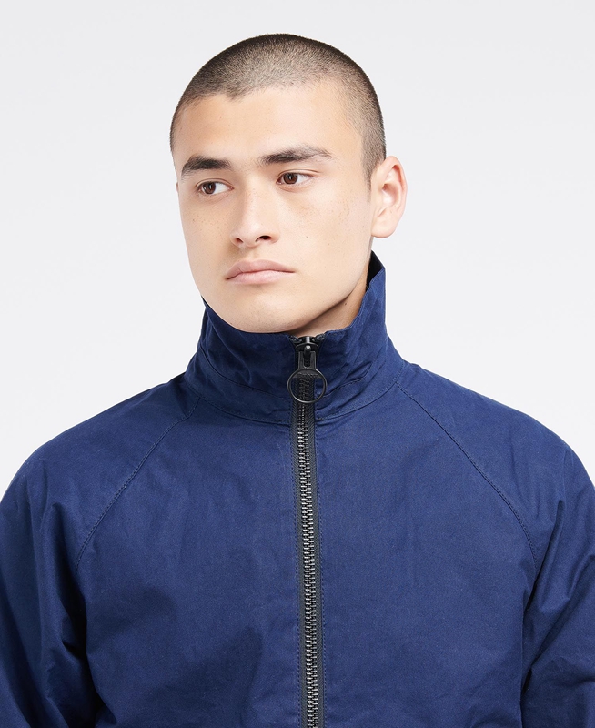 Chaquetas Casuales Barbour x Ally Capellino Hand Hombre Azul Marino | 082735-HPD