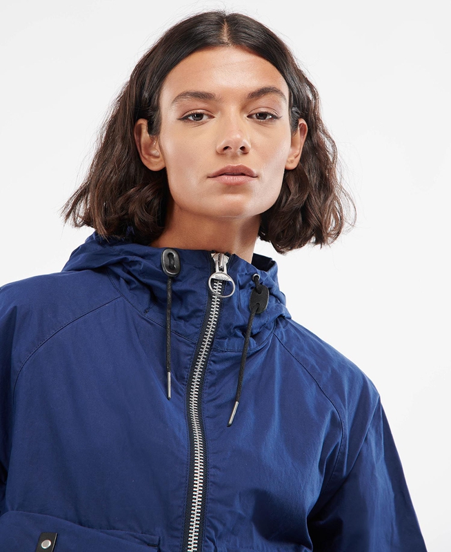 Chaquetas Casuales Barbour x Ally Capellino Tip Mujer Azul Marino | 189735-KWQ
