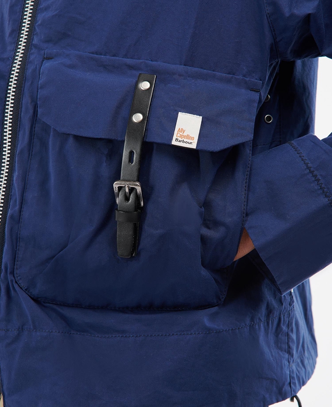 Chaquetas Casuales Barbour x Ally Capellino Tip Mujer Azul Marino | 189735-KWQ
