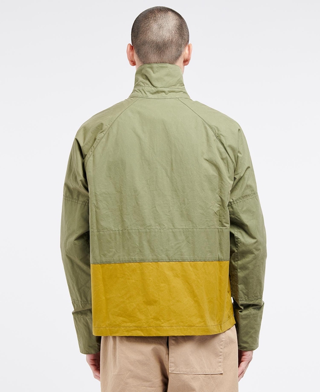 Chaquetas Casuales Barbour x Ally Capellino Hand Hombre Verde Oliva | 192845-RTW