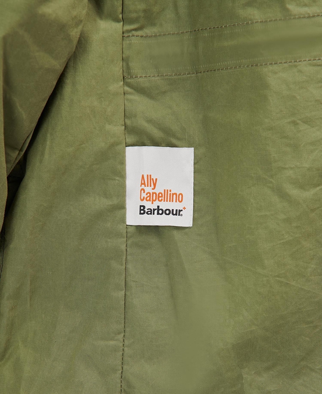 Chaquetas Casuales Barbour x Ally Capellino Step Mujer Verde | 314580-DNM