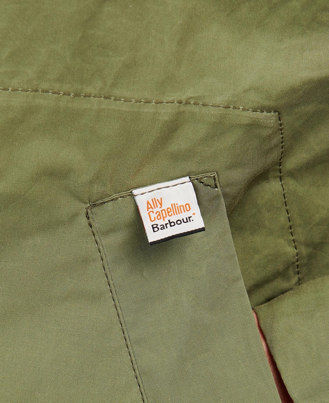 Chaquetas Casuales Barbour x Ally Capellino Step Mujer Verde | 314580-DNM