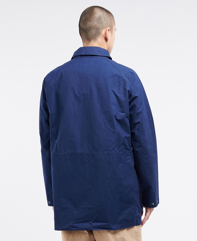 Chaquetas Casuales Barbour x Ally Capellino Back Hombre Azul Marino | 681423-NJT