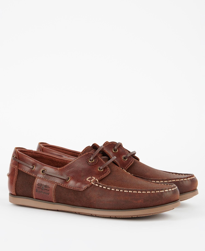 Mocasines Barbour Capstan Hombre Marrones | 360427-VSH